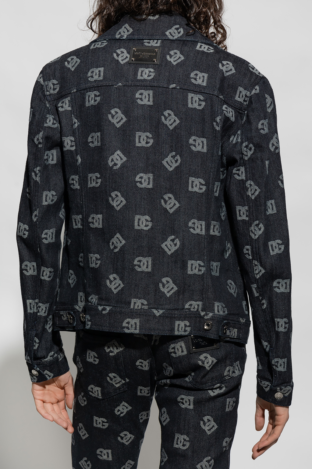 DOLCE&GABBANA】 チェック柄Pコート46 （Dolce & Gabbana